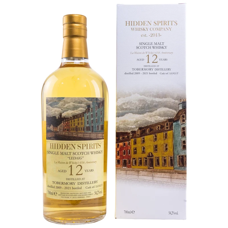 Ledaig | 12 Jahre | 2009/2021 | Cask #LG921T | Hidden Spirits Conquete | 54,2%