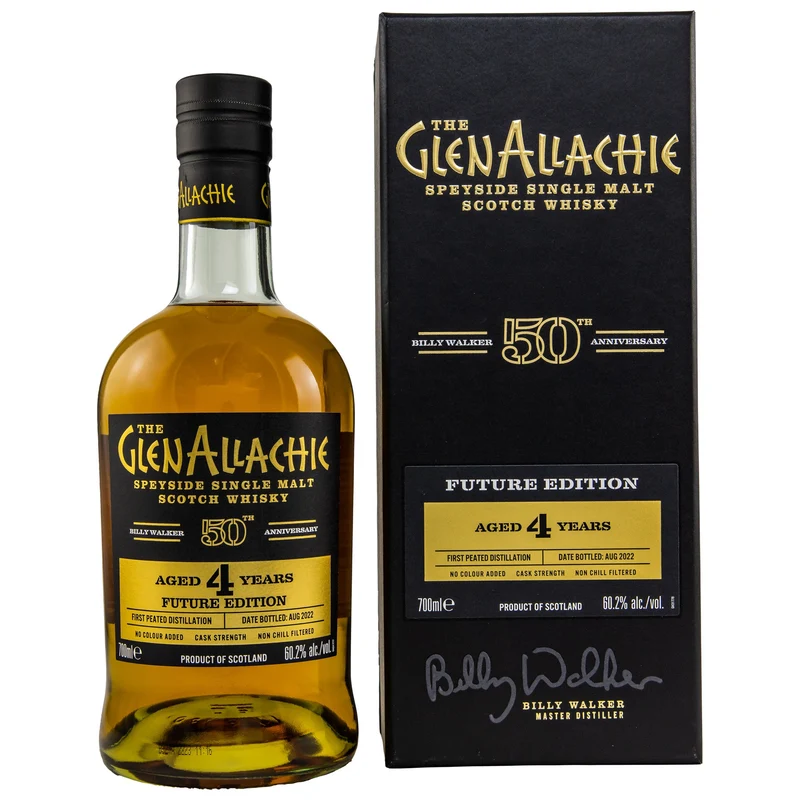 GlenAllachie | 4 Jahre | Future Edition | Billy Walker 50th Anniversary | 60,2%