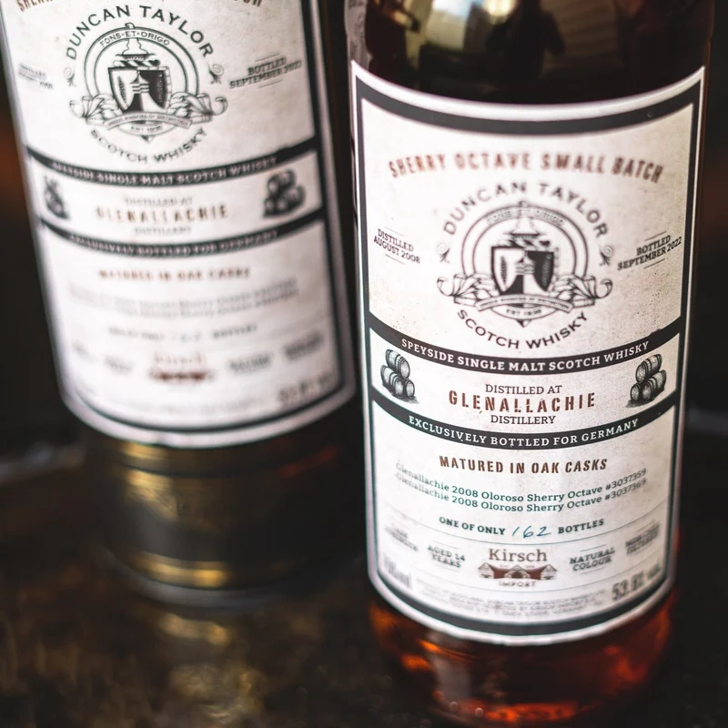 GlenAllachie | 14 Jahre | 2008/2022 | Sherry Octave | Duncan Taylor | 53,8%