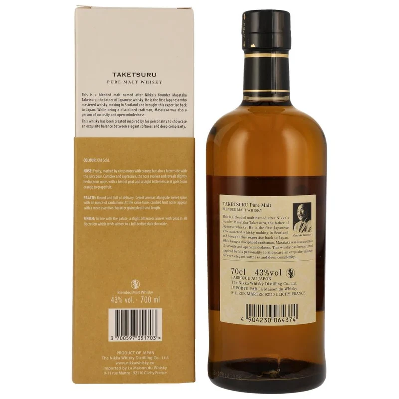 Nikka Taketsuru Pure Malt 43% 0,7l