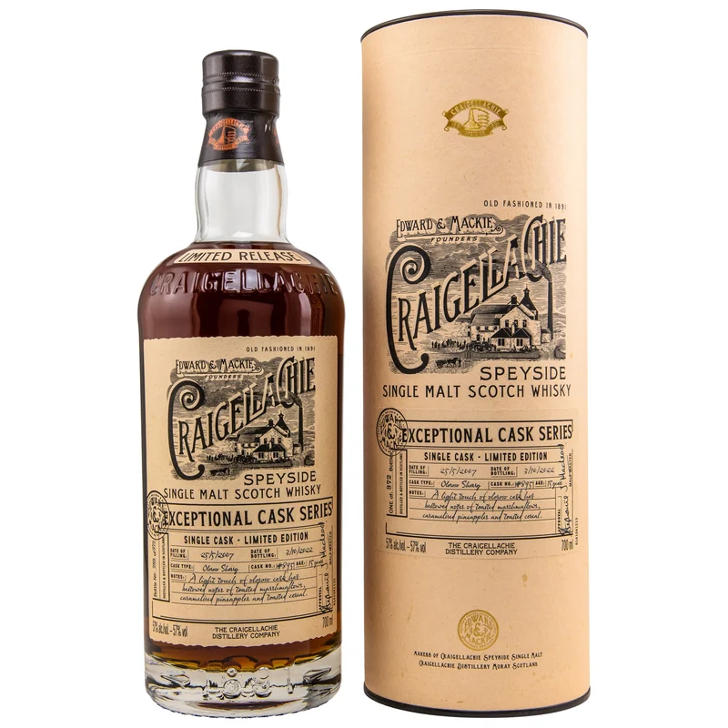Craigellachie | 15 Jahre | 2007/2022 | Sherry Cask #895 | 57%