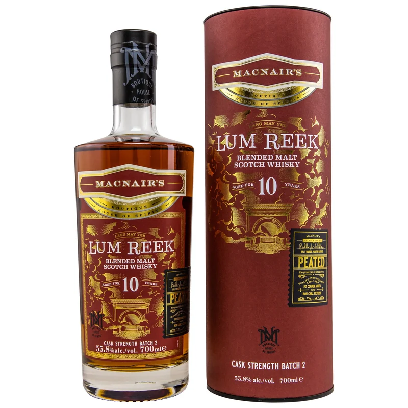 MacNair's | 10 Jahre | Lum Reek | Batch 2 | 55,8%