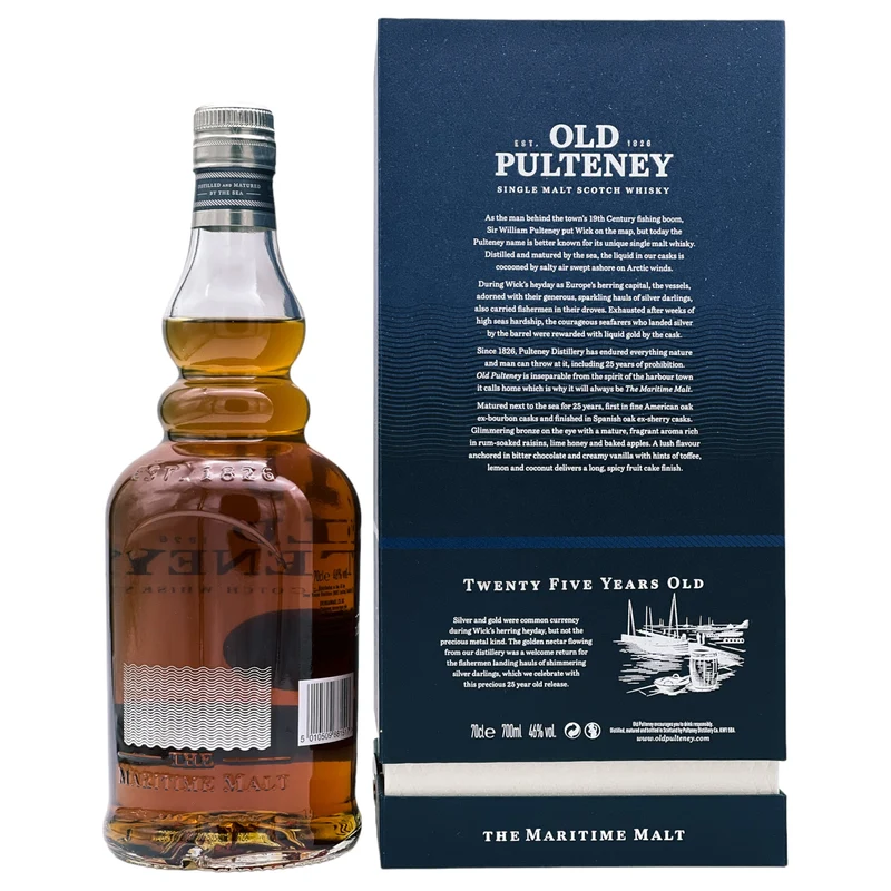 Old Pulteney | 25 Jahre | 46%