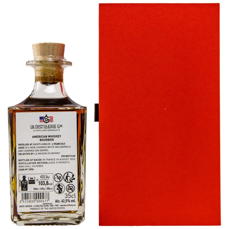 Smooth Ambler | 6 Jahre | 2016/2022 | Antipodes #2956 | La Distillerie Générale | Bourbon | 0,35l | 62,5%