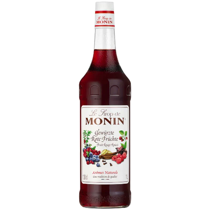 Monin Gewürzte Rote Früchte Sirup 1 Liter