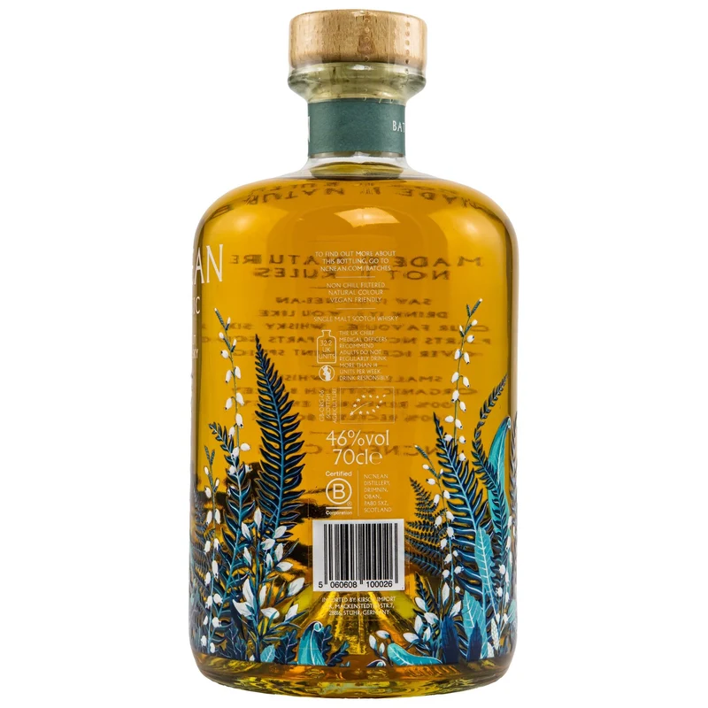 Nc'Nean | RA08 | Organic Single Malt Scotch Whisky | 46%
