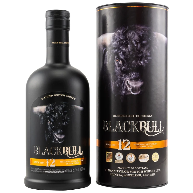 Black Bull | 12 Jahre | Duncan Taylor | Blended Scotch Whisky | 50%
