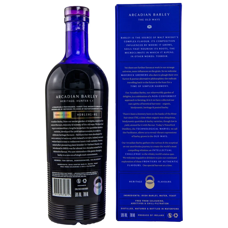 Waterford | Heritage Hunter 1.1 | Irish Whiskey | 50%