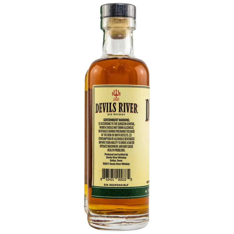 Devils River | Small Batch Texas Rye Whiskey | 0,75l | 45%