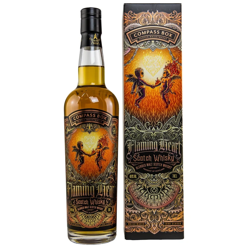 Compass Box | Flaming Heart 2022 | Limited Release | Blended Malt Scotch Whisky | 48,9%