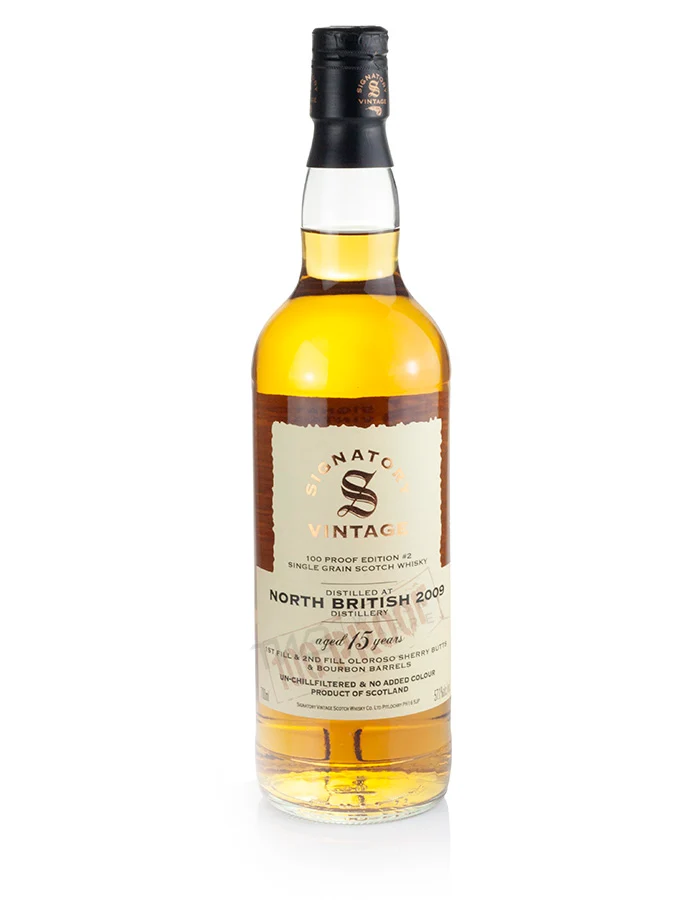North British 15 Year Old 2009 Signatory 100-Proof Grain Edition #2