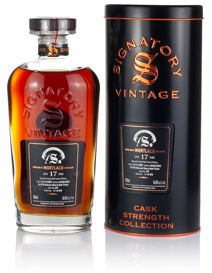 Mortlach 17 Year Old 2007 Signatory Symington’s Choice