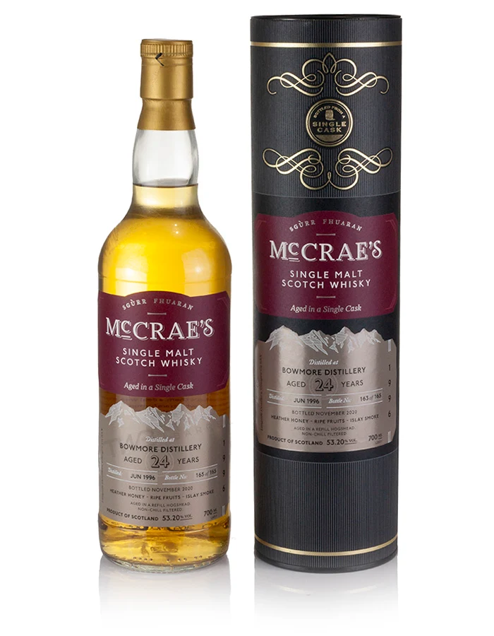 Bowmore 24 Year Old 1996 McCrae's