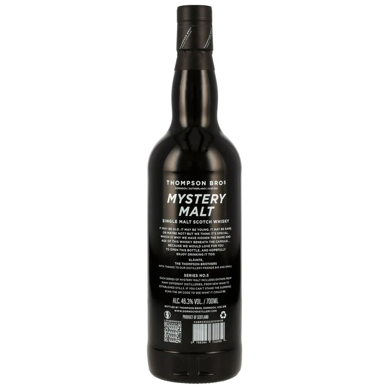 Mystery Malt Series No.5 Thompson Bros. 46,3% 0,7l