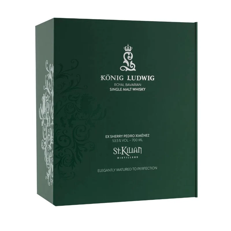 St.Kilian König Ludwig Royal Bavarian Single Malt Whisky 53,5% 0,7l