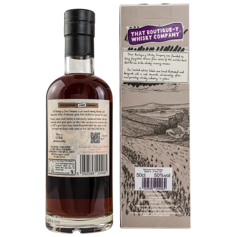 Balcones | 2 Jahre | Batch 4 | Wine Cask Series | TBWC | Texas Corn Spirit | 0,5l | 50%