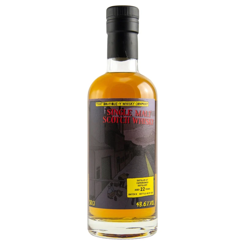 Caperdonich | 22 Jahre | Batch 5 | That Boutique-y Whisky Company | 0,5l | 48,6%