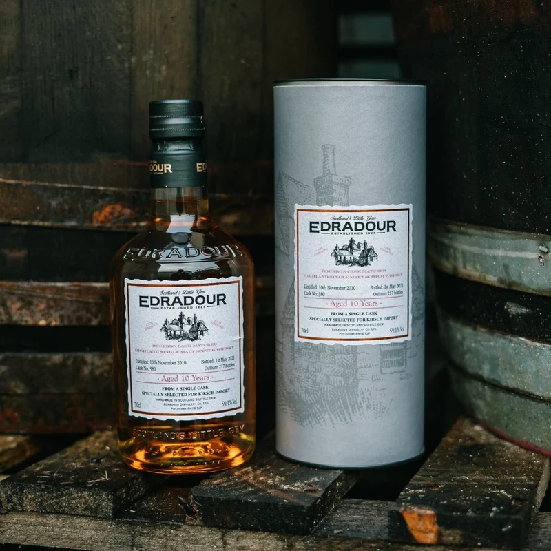 Edradour | 10 Jahre | 2010/2021 | Bourbon Cask #380 | 59,1%