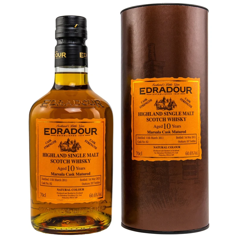 Edradour | 10 Jahre | 2011/2021 | Marsala Cask #82 | 60,6%