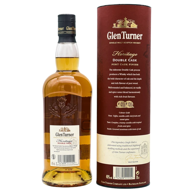 Glen Turner | Heritage Double Cask | 40%