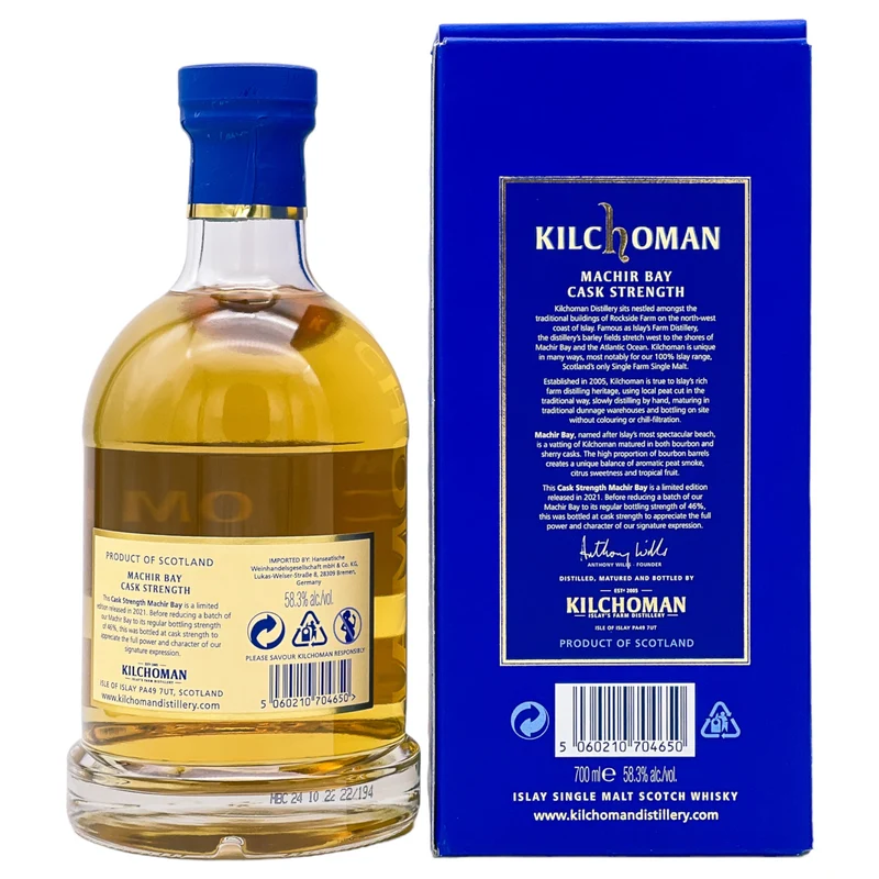 Kilchoman | Machir Bay | Cask Strength 2021 | 58,3%