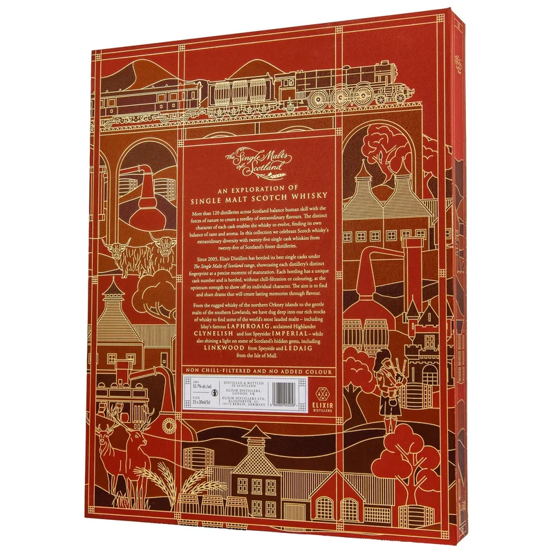Adventskalender | Exploration of Single Malts | The Single Malts of Scotland | 25x3cl | 55,7%