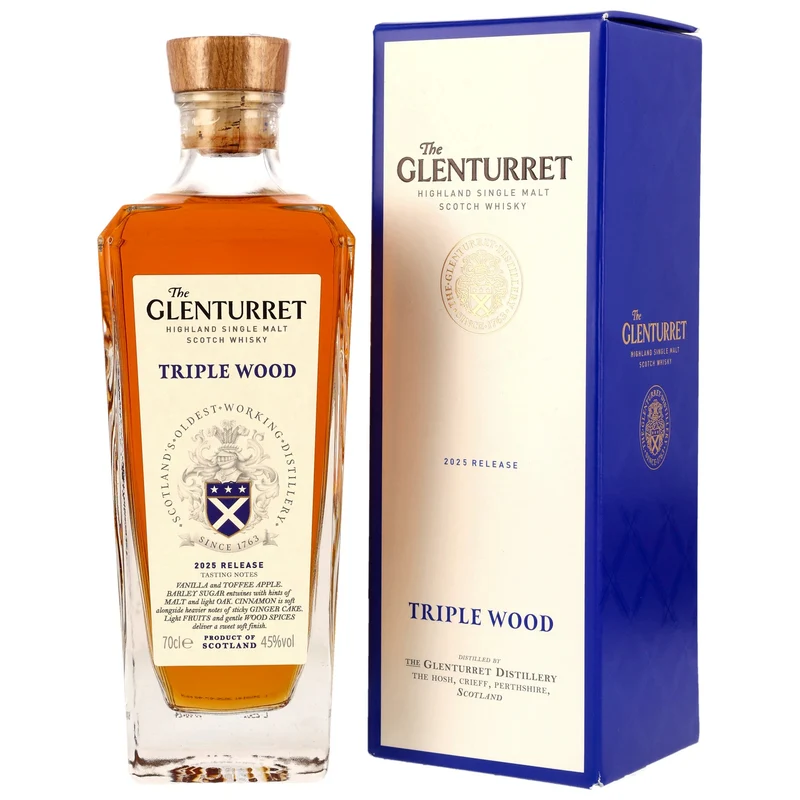 Glenturret Triple Wood 2025 Release 45% 0,7l