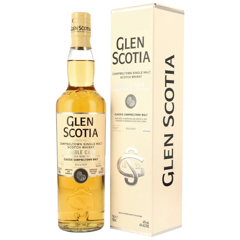 Glen Scotia Double Cask Bordeaux Red Wine Cask Finish 46% 0,7l