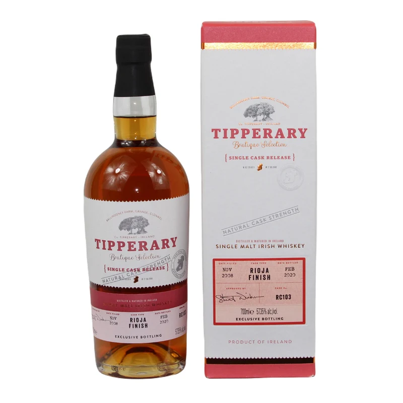 Tipperary 2008/2020 11 Jahre Rioja Finish Single Cask #RC103 57,35% 0,7l