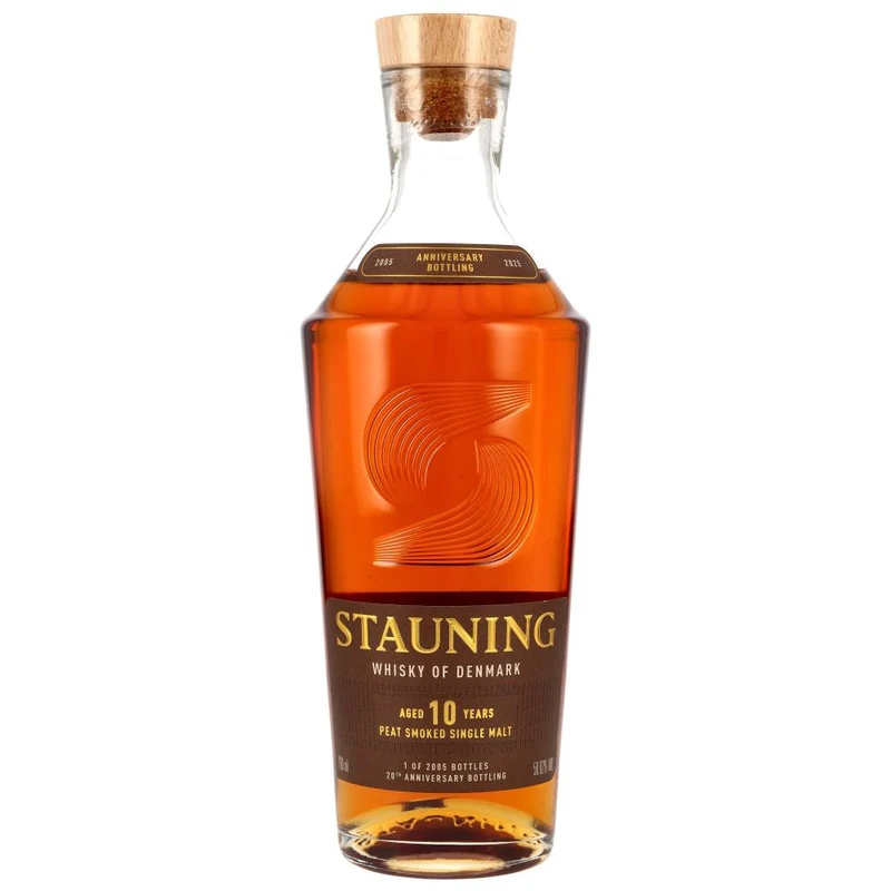 Stauning 10 Jahre - Peat Smoked Danish Single Malt - 20th Anniversary Bottling 50,02% 0,7l
