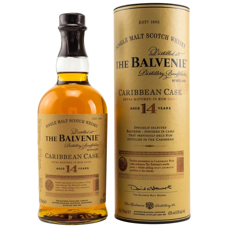 Balvenie | 14 Jahre | Caribbean Cask | 43%