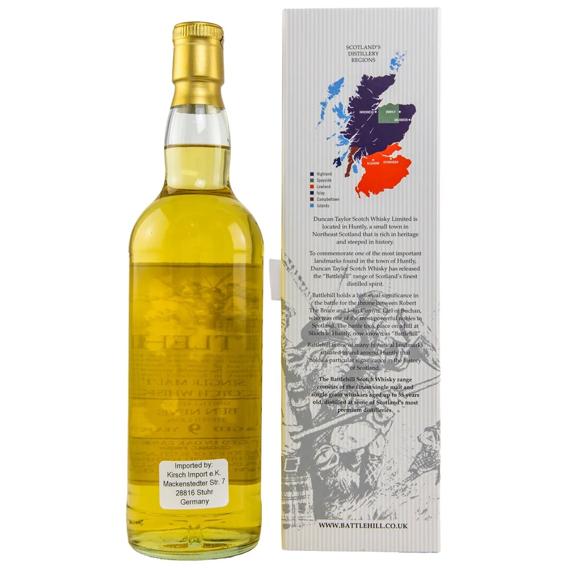 Ben Nevis | 9 Jahre | 2012/2022 | Battlehill | Cognac Finish | Duncan Taylor | 46%