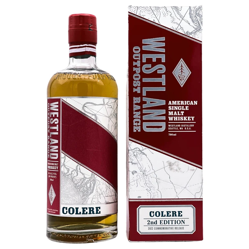 Westland | Colere | 2nd Edition | 2022 Release | American Single Malt Whiskey | 50%