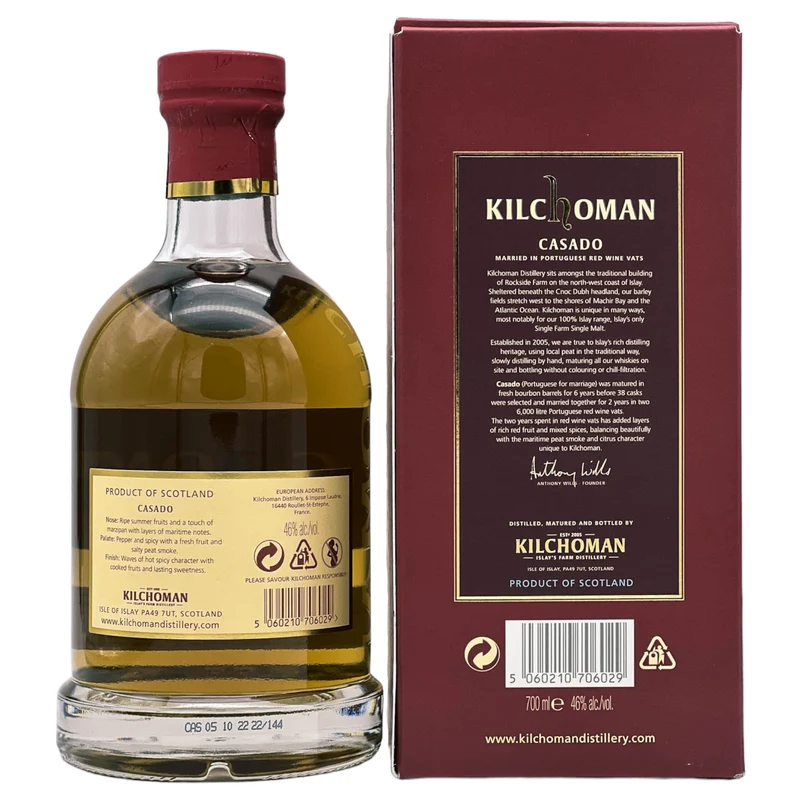 Kilchoman | Casado | 2022 Limited Edition | 46%