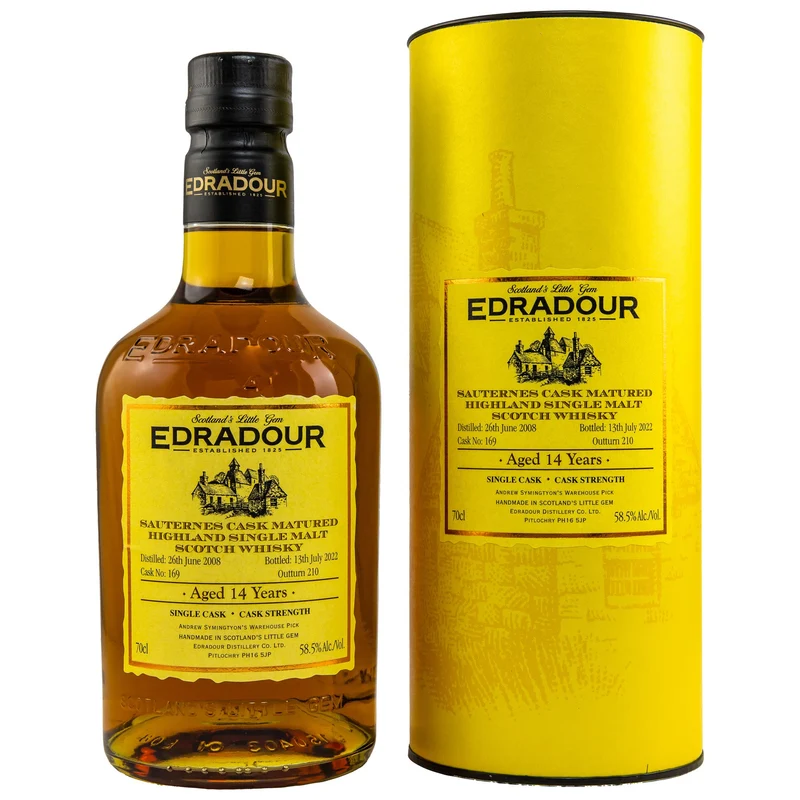 Edradour | 14 Jahre | 2008/2022 | Sauternes Cask #169 | 58,5%