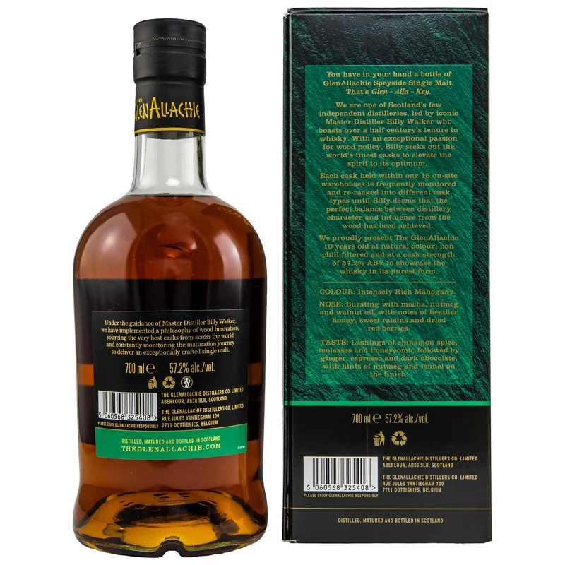 GlenAllachie | 10 Jahre | Batch 8 | Cask Strength | 57,2%