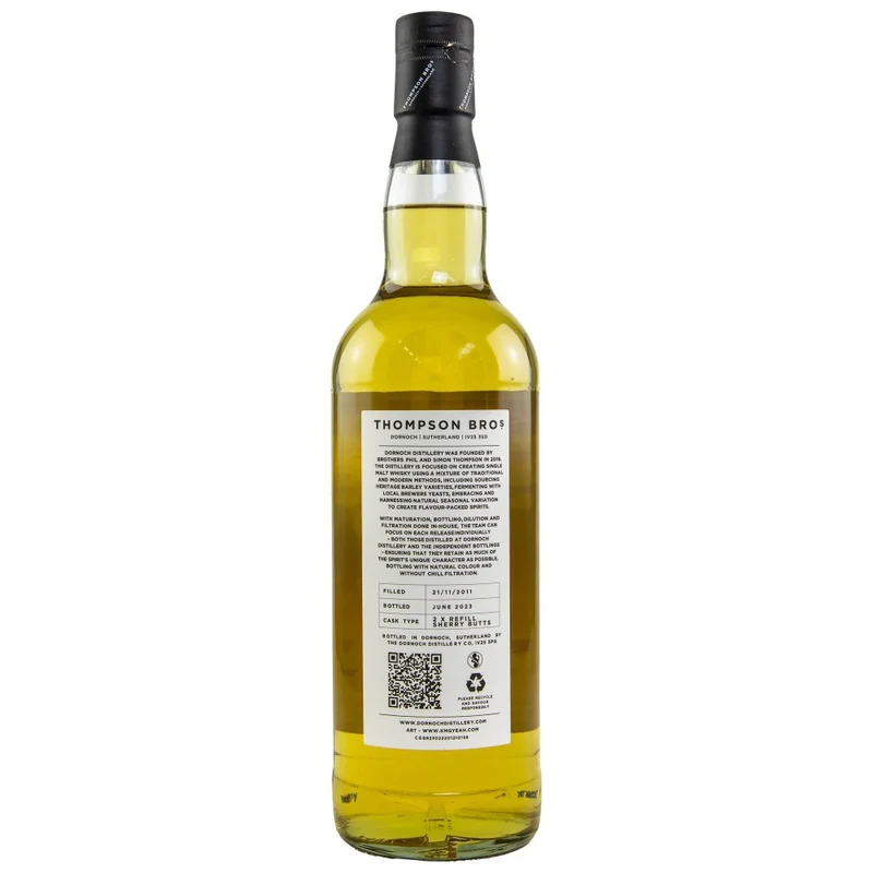 Secret Speyside 11 Jahre 2011/2023 Thompson Bros 48,5% 0,7l