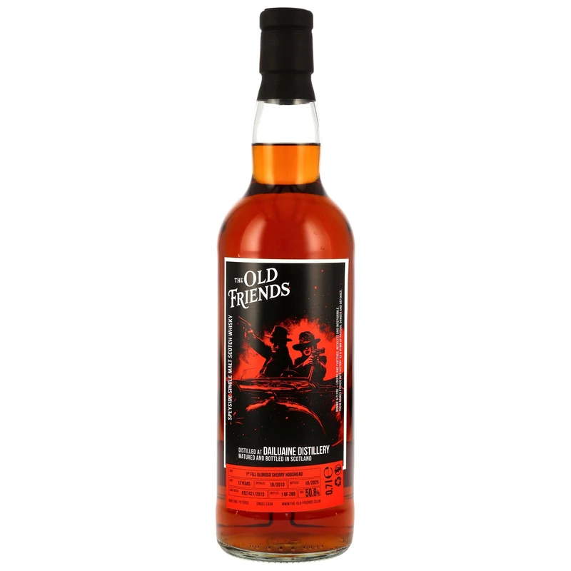 Dailuaine 12 Jahre 2013/2025 1st Fill Oloroso Hogshead (The Old Friends) 50,8% 0,7l