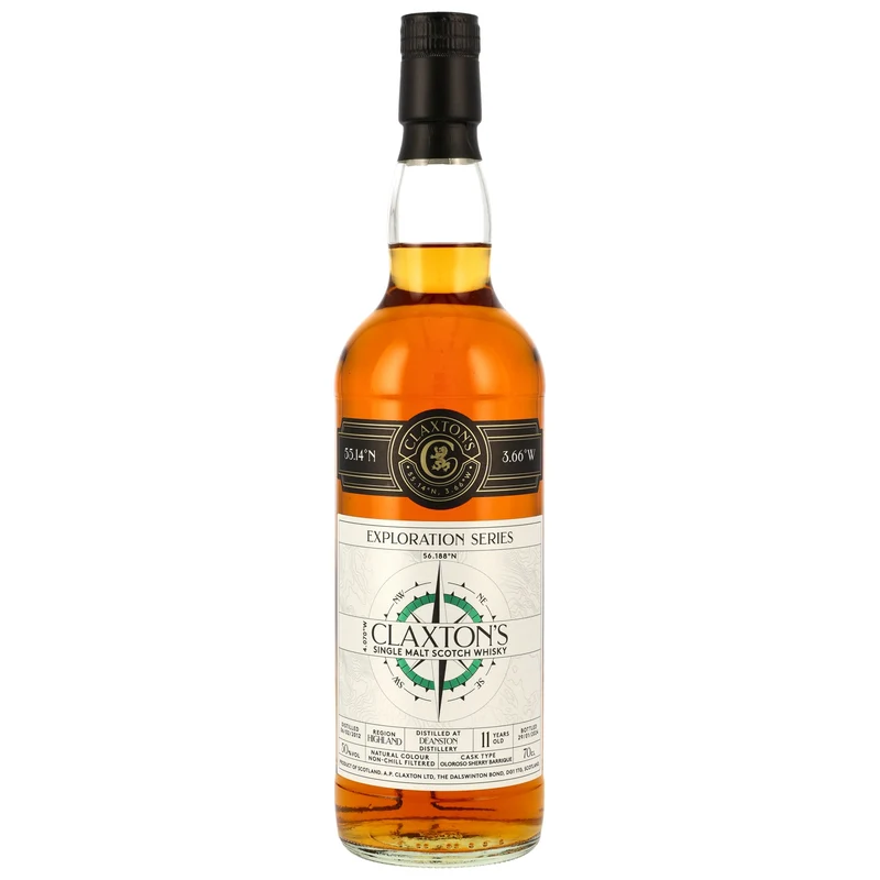 Deanston 11 Jahre 2012/2024 Oloroso Sherry Cask (Claxtons) 50% 0,7l