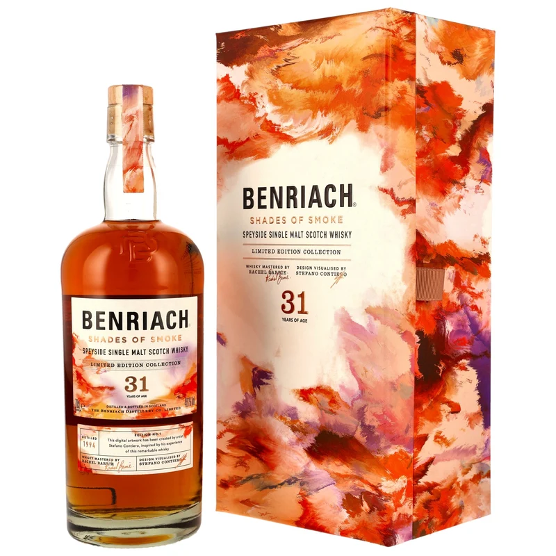 Benriach 31 Jahre 1994/2025 Shades of Smoke Edition No. 1 48,1% 0,7l