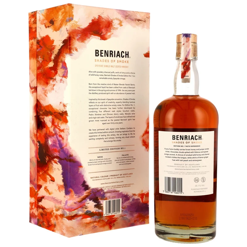 Benriach 31 Jahre 1994/2025 Shades of Smoke Edition No. 1 48,1% 0,7l