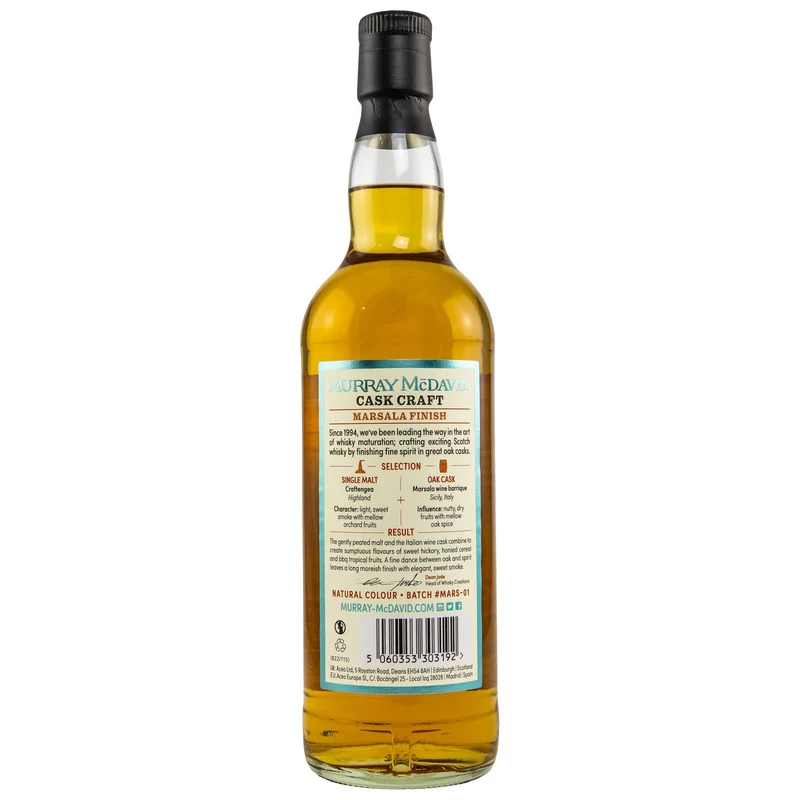Croftengea (Loch Lomond) | Murray McDavid | Marsala Finish | 44,5%