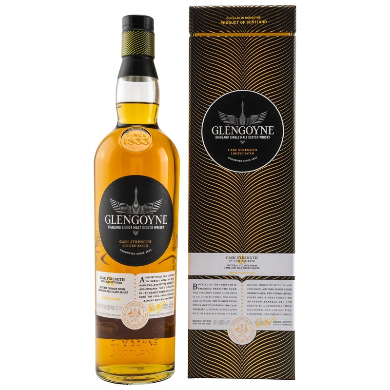 Glengoyne | Limited Batch 008 | Cask Strength | Unhurried Since 1833 | 59,2%