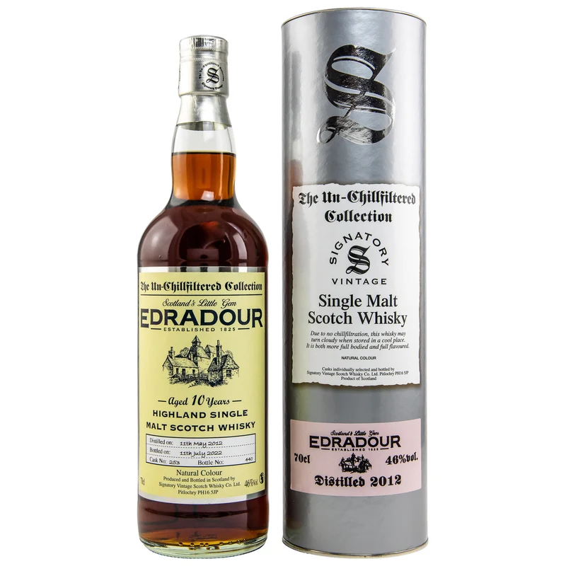 Edradour | 10 Jahre | 2012/2022 | Signatory Vintage | Cask #253 | 46%