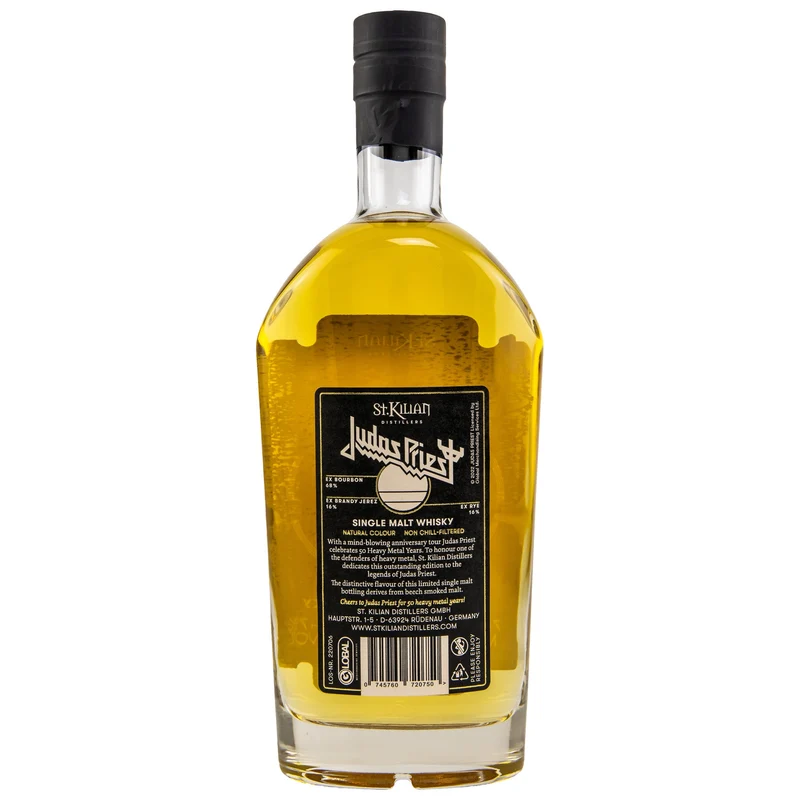 St. Kilian | 4 Jahre | Judas Priest 50 Heavy Metal Years | German Whisky | 47%