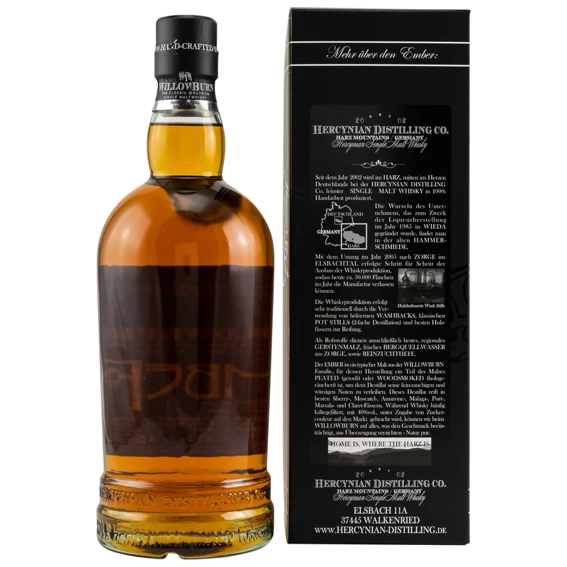 WillowBurn | Ember | Batch 001 (2020) | German Whisky | 45,9%