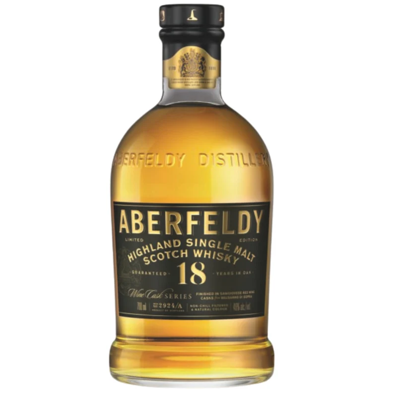 Aberfeldy 18 Jahre Sangiovese Red Wine Casks Finish 46% 0,7l