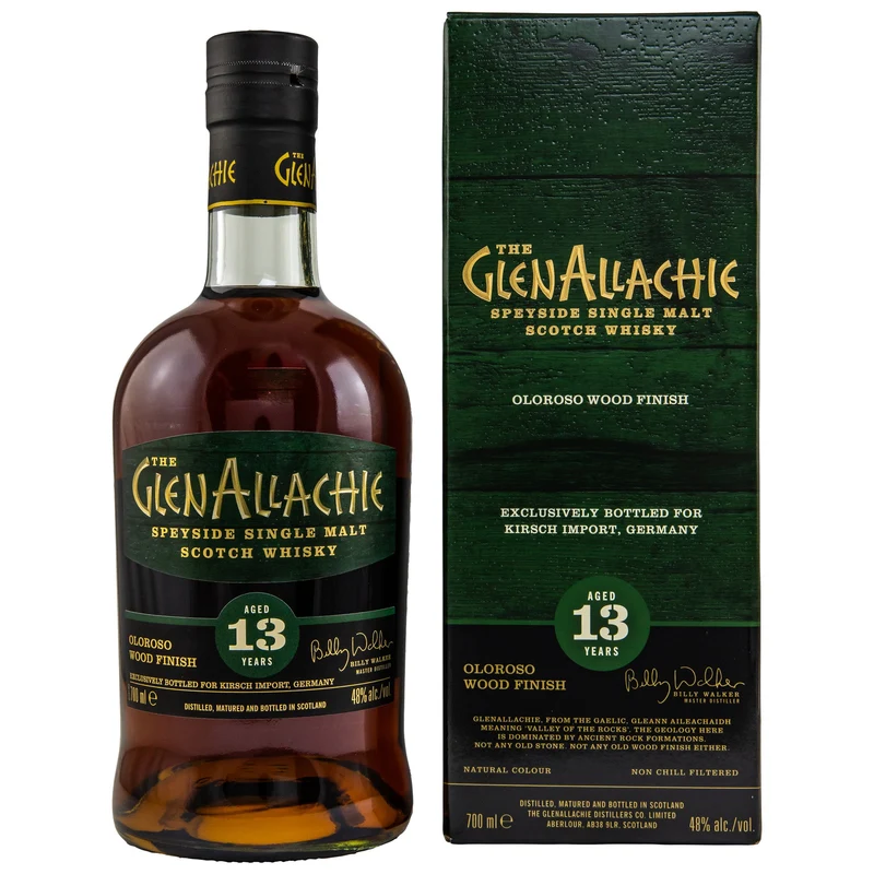 GlenAllachie | 13 Jahre | Oloroso Wood Finish | 48%