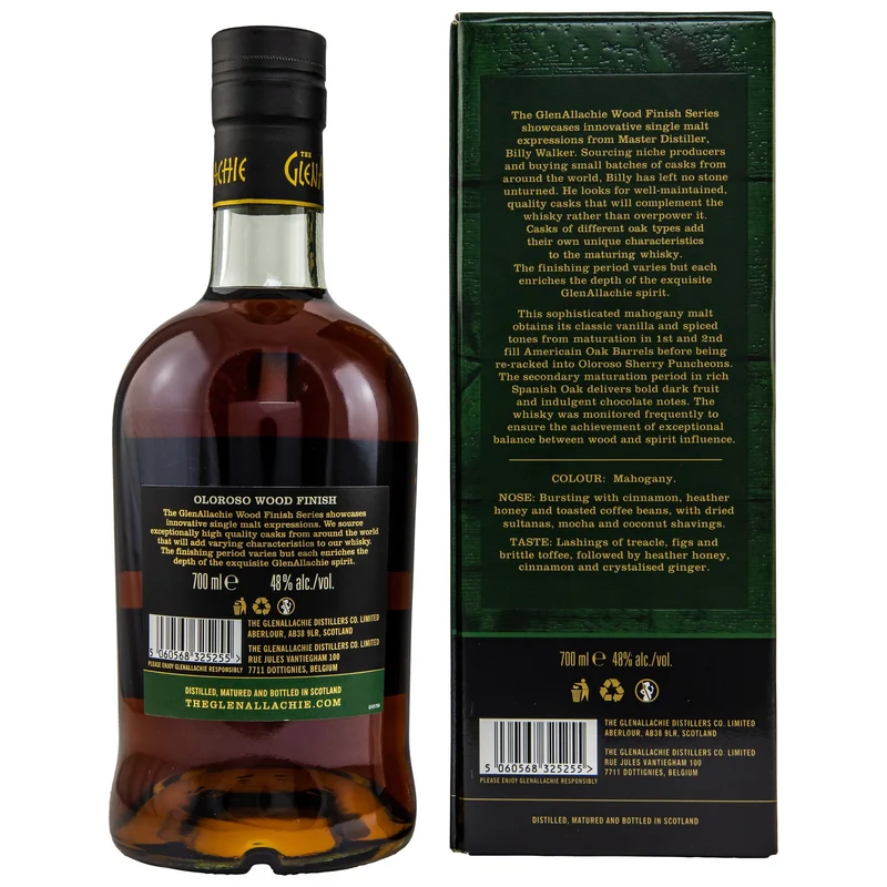 GlenAllachie | 13 Jahre | Oloroso Wood Finish | 48%