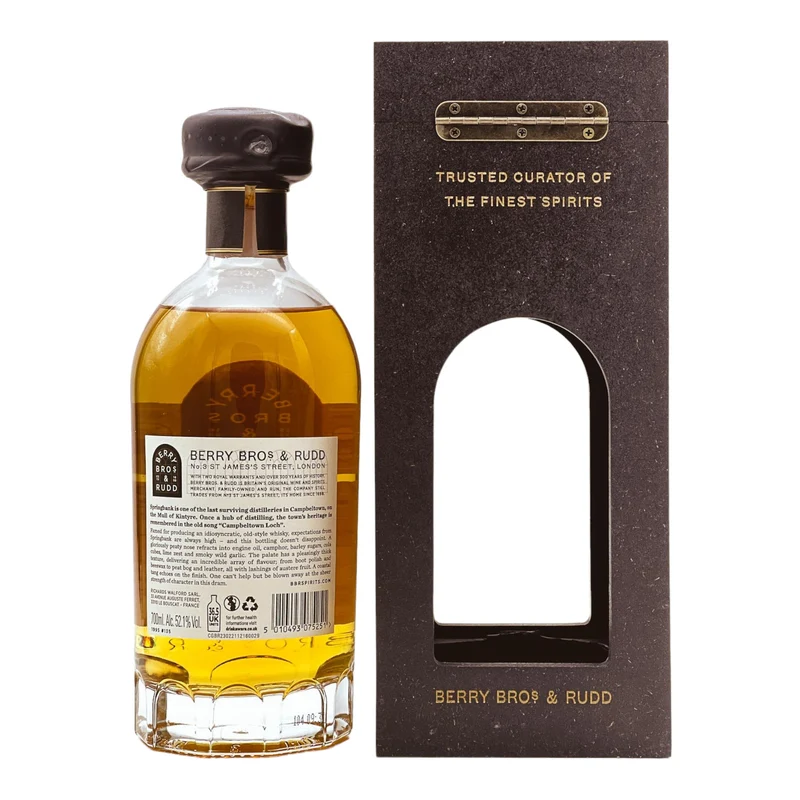 Springbank | 1995/2022 | Cask #135 | Berry Bros. & Rudd | Exceptional Casks | 52,1%